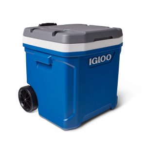 Thùng đựng đá Igloo Latitude 57L Roller - Indigo Blue