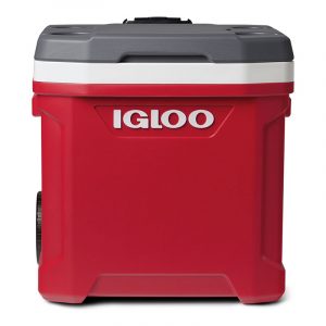 Thùng đựng đá Igloo Latitude 57L Roller - Indigo Red