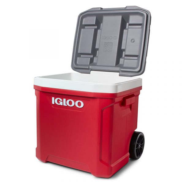 Thùng đựng đá Igloo Latitude 57L Roller - Indigo Red