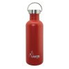 Bình nước inox Laken Basic Steel 1L Nắp thép - Red