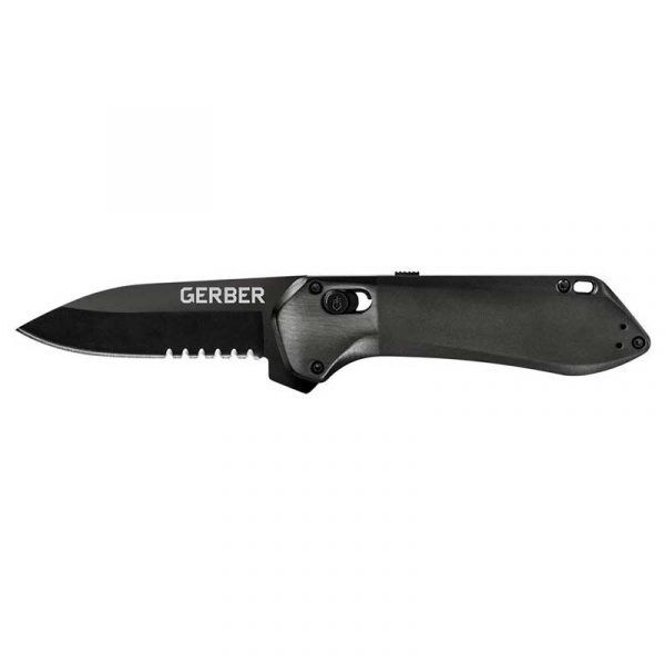 Dao xếp Gerber Highbrow Compact Serrated Onyx