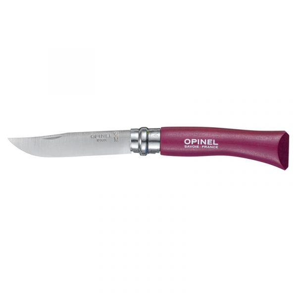 Dao xếp Opinel No.7 Colored Tradition Stainless Steel - Plum