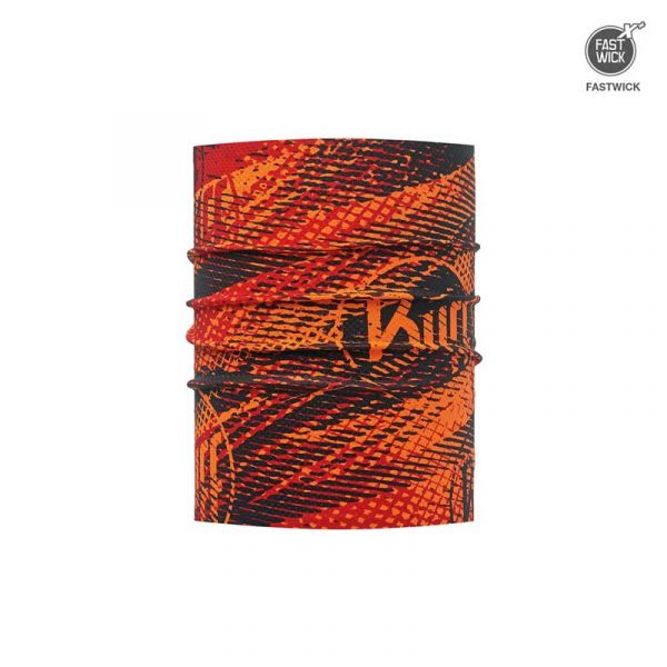 Khăn lót mũ bảo hiểm Buff Helmet Liner Pro Flash Logo Orange Flour