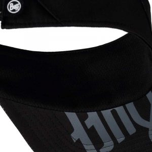 Nón thể thao hở đầu BUFF Reflective Visor - R-Lithe Black Lifestyle