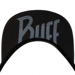 Nón thể thao hở đầu BUFF Reflective Visor - R-Lithe Black Lifestyle