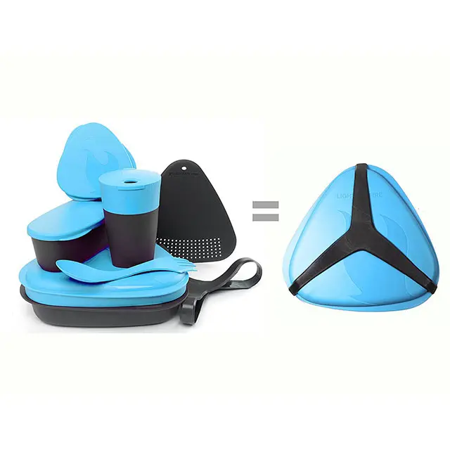 Bộ hộp đựng đồ ăn MealKit 2.0 Light My Fire - Cyan Pack