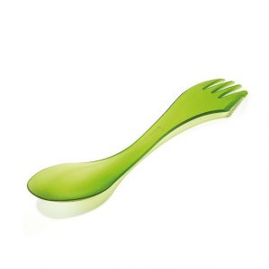 Muỗng nĩa dao Spork original 2-pack Light My Fire - Trans Green