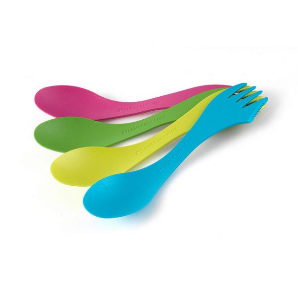 Muỗng nĩa dao Spork original 4-pack Light My Fire