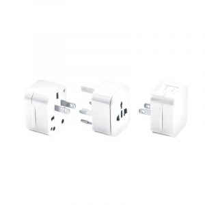 Bộ phích cắm du lịch Global Lewis N Clark Adapter Plug Set With USB Charger - EK135WHT