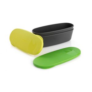 Hộp đựng đồ ăn SnapBox Oval 2-pack Light My Fire - Lime/Green