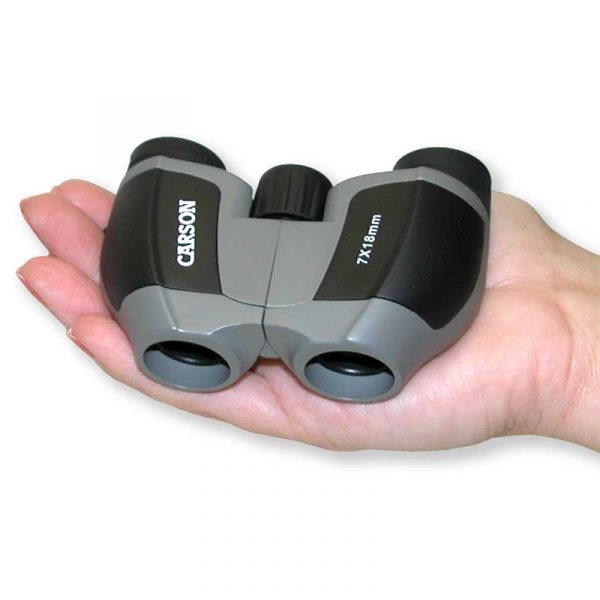 Ống nhòm Carson MiniScout 7x18mm Compact Binocular JD-718 Hand