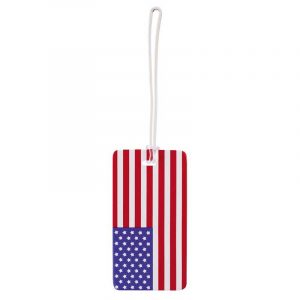 Thẻ hành lý Lewis N Clark Luggage Tag - American Flag