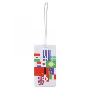Thẻ hành lý Lewis N Clark Luggage Tag - International Flag
