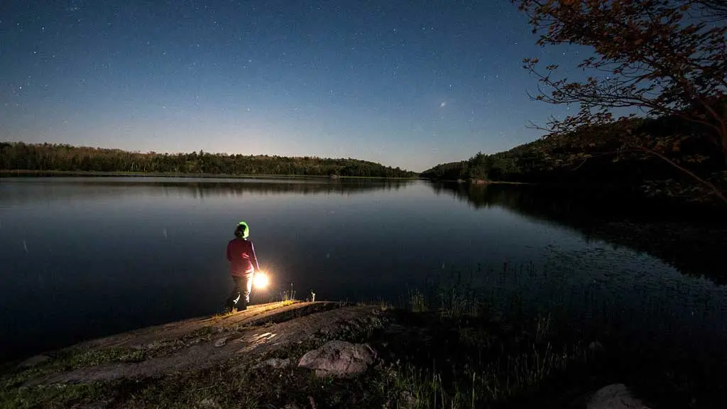 Đèn lồng Princeton Tec Helix Backcountry Lantern - Black/Red - Xách tay