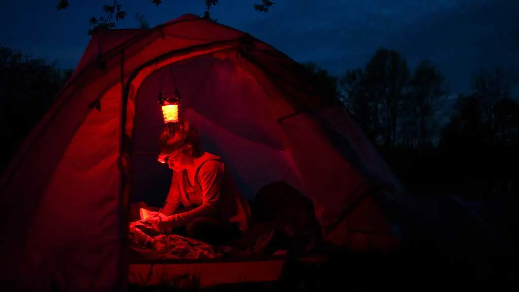 Đèn lồng Princeton Tec Helix Basecamp Lantern - Black/Red - Đèn lều