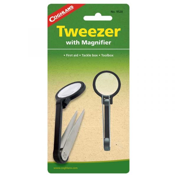 Nhíp có kính lúp Coghlans Tweezer Magnifier