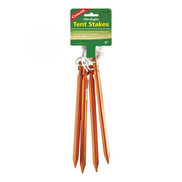 Cọc lều nhôm Coghlans Ultralight Tent Stakes 23cm