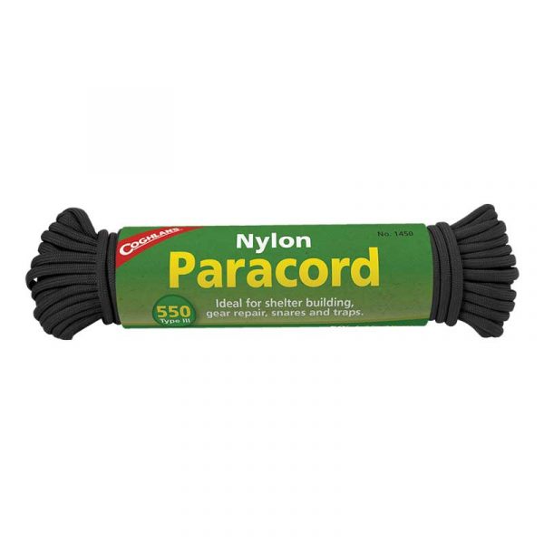 Dây Paracord Coghlans 550 (15.25m) - Black