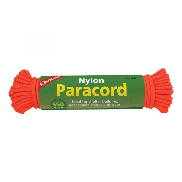 Dây Paracord Coghlans 550 (15.25m) - Neon Orange