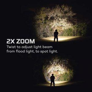 Đèn pin sạc Nebo 12K Lumens Rechargeable - Zoom