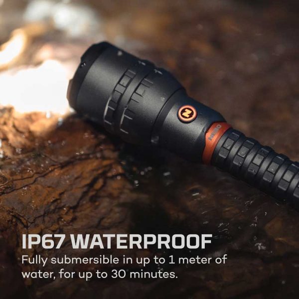 Đèn pin sạc Nebo 12K Lumens Rechargeable - Waterproof