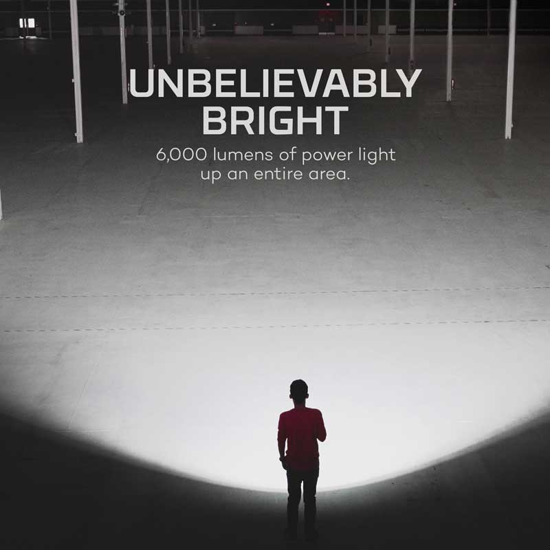 Đèn pin sạc Nebo Redline 6K Lumens - Bright