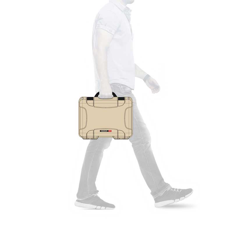 Hộp bảo vệ Nanuk Medium 910 - Tan - Hand