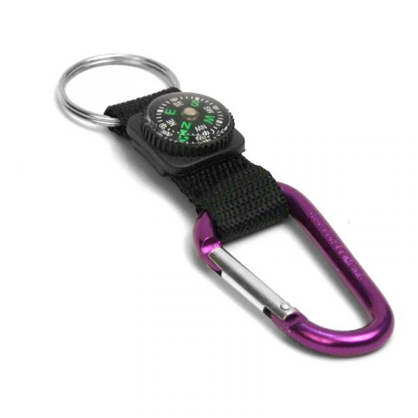 Móc khóa có la bàn Coghlans Carabiner 6mm with Compass