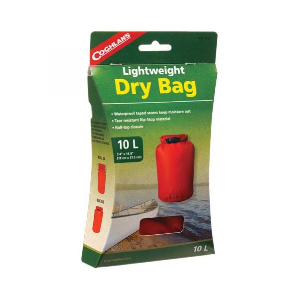Túi khô Coghlans Lightweight Dry Bag 10L - Red