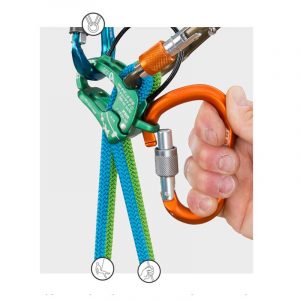 Khóa hãm dây Climbing Technology BE UP Belay Devices - Release the second