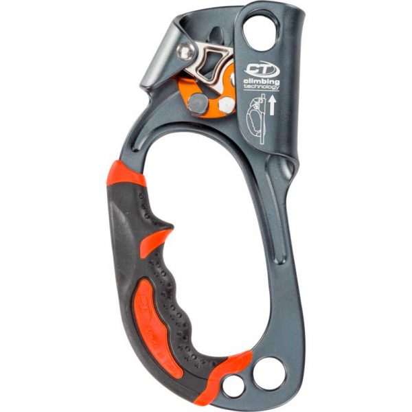 Khóa tay leo Climbing Technology QUICK’UP PLUS - Left Gray Front