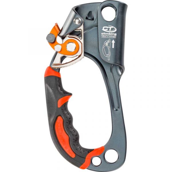 Khóa tay leo Climbing Technology QUICK’UP PLUS - Left Gray Open