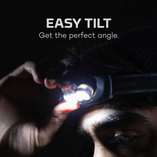 Đèn đội đầu Nebo Einstein 500 Lumens Headlamp - Easy tilt