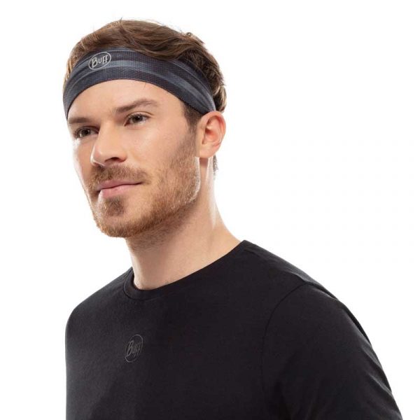 Băng đô thể thao Buff Fastwick Headband Wira Black Lifestyle