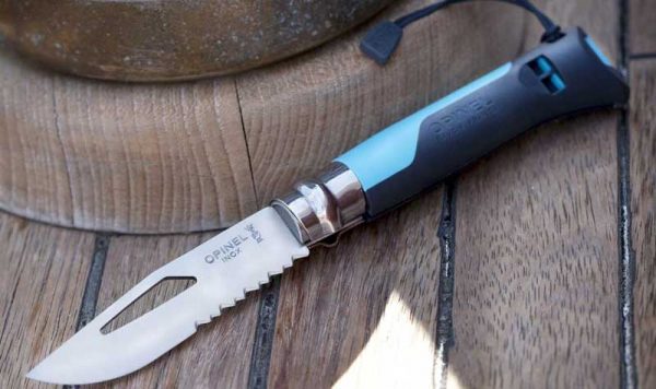 Dao dã ngoại Opinel No.8 Outdoor Knife - Blue