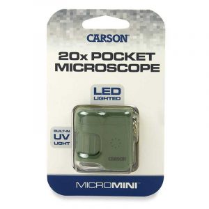 Kính hiển vi bỏ túi Carson MicroMini 20x LED UV - MM-280G