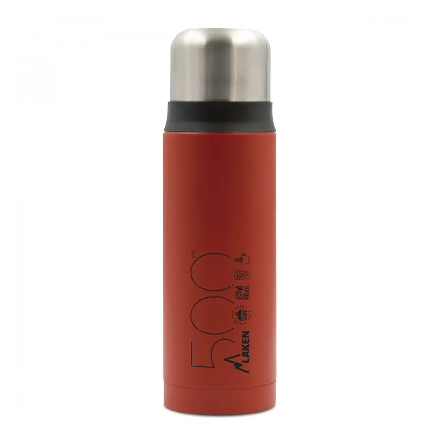 Bình giữ nhiệt Laken Liquids Flask Cap-Mug 0.5L - Red