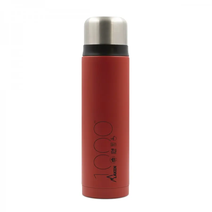 Bình giữ nhiệt Laken Liquids Flask Cap-Mug 1L - Red